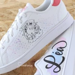 Licorne Prénom - Adidas Advantage Custom -Sneakers Boutique 01 copyrightsnearfghjkkeazecopie