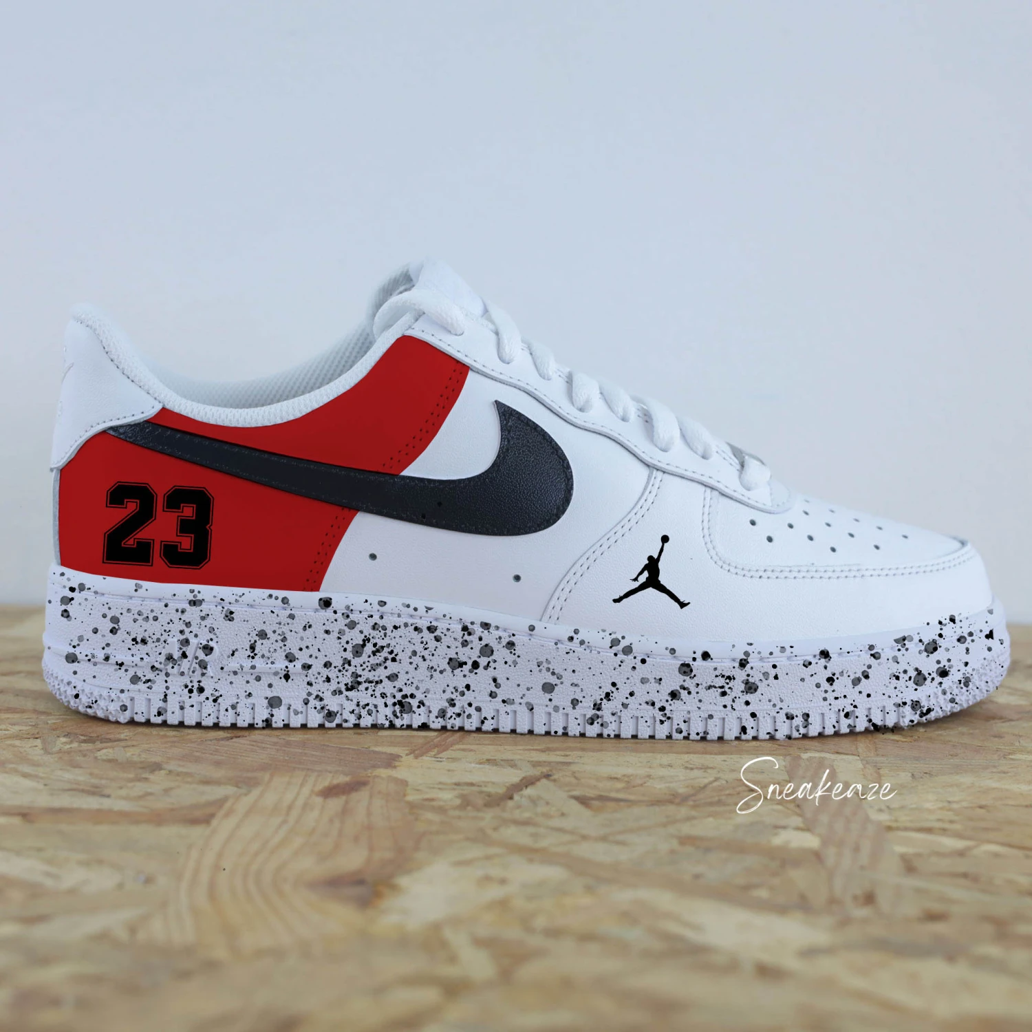 Chicago Bulls - Air Force 1 Custom 3 Chicago Bulls - Air Force 1 Custom