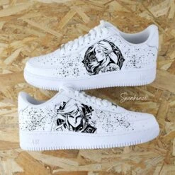 Zelda Et Link - Air Force 1 Custom