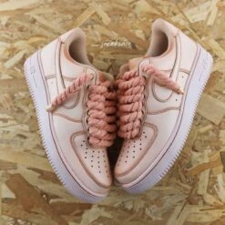 Orange Rope Laces - Air Force 1 Custom