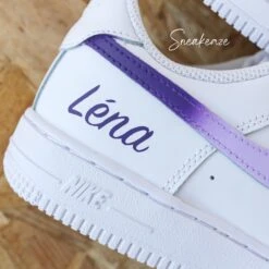 Prénom Dégradé - Air Force 1 Custom (enfant) -Sneakers Boutique 5L4A0118copie