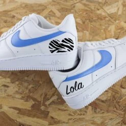 Coeur Prénom - Air Force 1 Custom