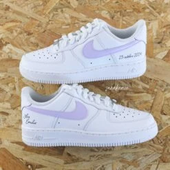 Prénoms & Date (couleur Au Choix) - Air Force 1 Custom 11 Prénoms & Date (couleur Au Choix) - Air Force 1 Custom -Sneakers Boutique 5L4A0318copie