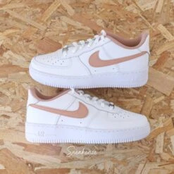 Swoosh & Toile (couleur Au Choix) - Air Force 1 Custom