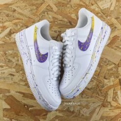 Splash Lakers - Air Force 1 Custom -Sneakers Boutique 5L4A0366copie