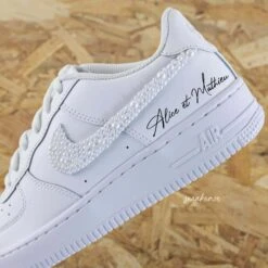 Perles Mariage - Air Force 1 Custom