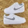 Damier - Air Force 1 Shadow Custom -Sneakers Boutique 5L4A0525copie e3388cc3 7946 4209 b639 502ea3a1a8a7