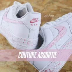 Splash Rose - Air Force 1 Custom -Sneakers Boutique 5L4A0547copie2