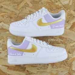 Color Block Mariage - Air Force 1 Custom
