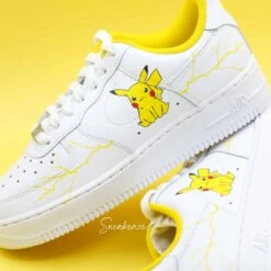 Pikachu - Air Force 1 Custom -Sneakers Boutique 5L4A0578copie