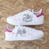 Mario - Stan Smith Custom (enfant) -Sneakers Boutique 5L4A05ppml26copie2