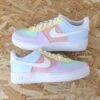 White Pastel - Air Force 1 Custom 1 White Pastel - Air Force 1 Custom -Sneakers Boutique 5L4A0619copie