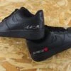 Coeur Rouge - Air Force 1 Noir Custom 2 Coeur Rouge - Air Force 1 Noir Custom -Sneakers Boutique 5L4A0655copie