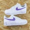 Splash Violet - Air Force 1 Custom -Sneakers Boutique 5L4A0684copie