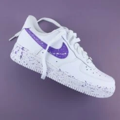 Splash Violet - Air Force 1 Custom -Sneakers Boutique 5L4A0688