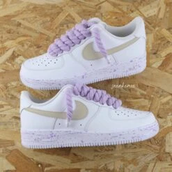Rope Laces Violet - Air Force 1 Personnalisable