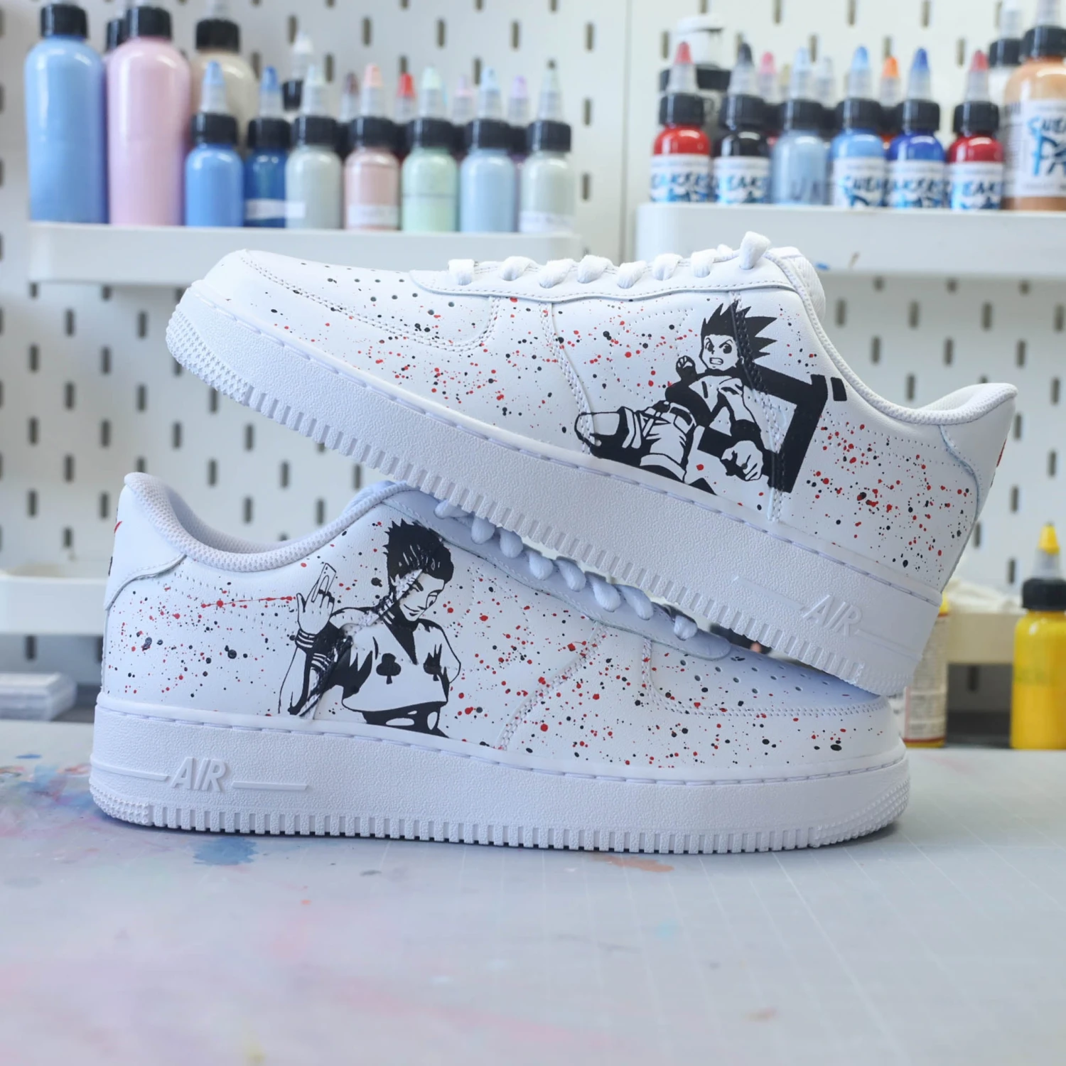 Hunter X Hunter (personnage Au Choix) - Air Force 1 Custom 4 Hunter X Hunter (personnage Au Choix) - Air Force 1 Custom - Image 2