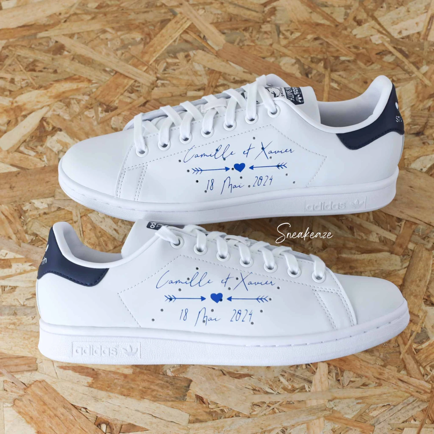 Flèches & Coeur - Stan Smith Custom 3 Flèches & Coeur - Stan Smith Custom