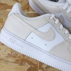 Sable - Air Force 1 Custom (enfant) -Sneakers Boutique 5L4A0769copie