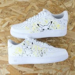 Pikachu (Pokémon Au Choix) - Air Force 1 Custom