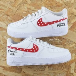 Coeur Swoosh (typographie à Choisir) - Air Force 1 Custom 10 Coeur Swoosh (typographie à Choisir) - Air Force 1 Custom -Sneakers Boutique 5L4A0822copie2Achieve