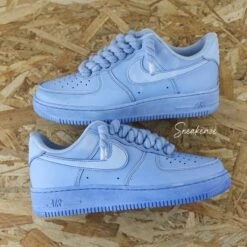 UNC Rope Laces - Air Force 1 Custom