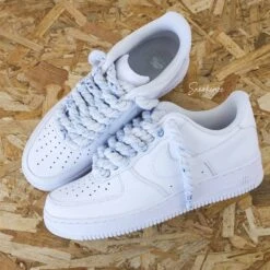 Rope Laces Splash - Air Force 1 Custom -Sneakers Boutique 5L4A0883copie