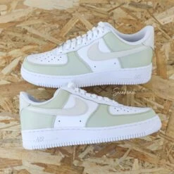 Almond - Air Force 1 Custom -Sneakers Boutique 5L4A0909copie