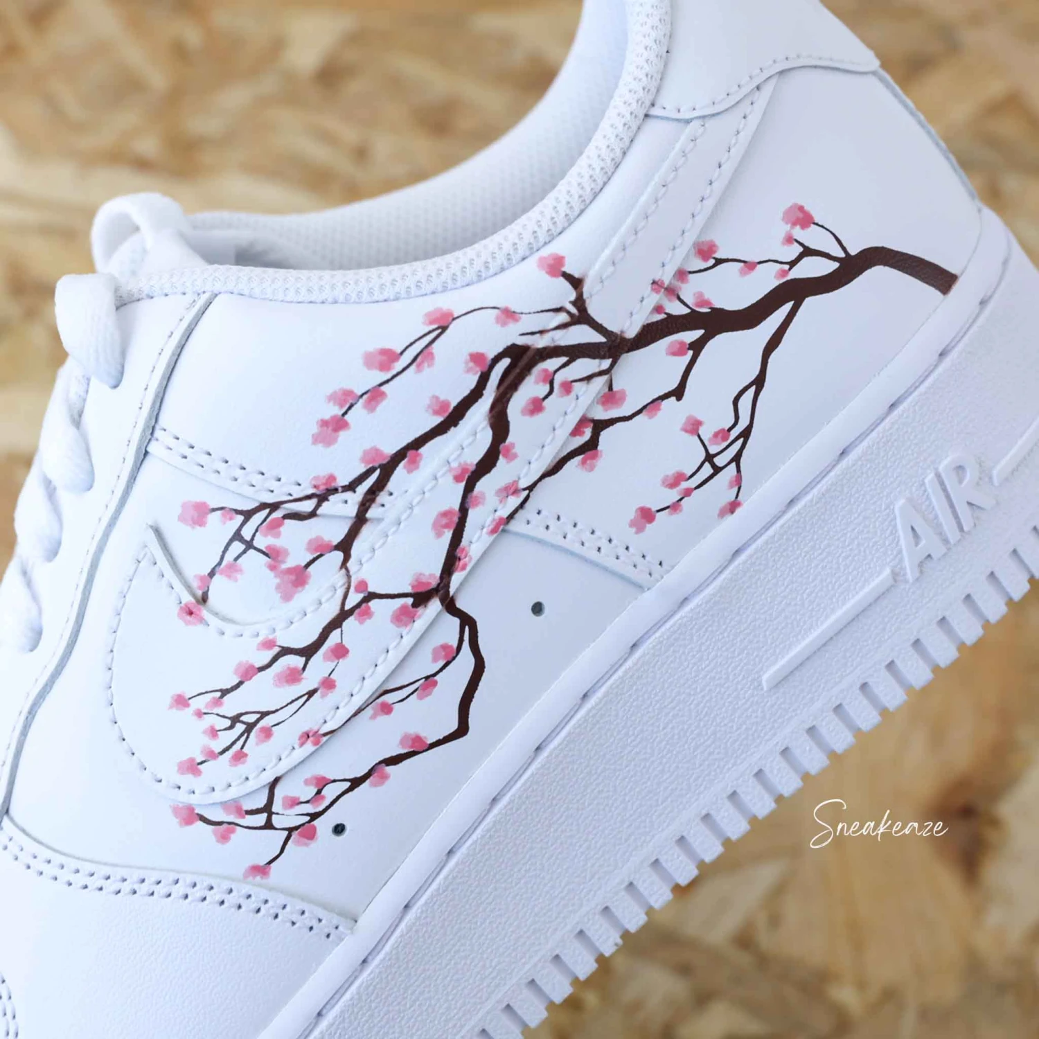 Sakura Cherry Blossom (couleur Au Choix)- Air Force 1 Custom 7 Sakura Cherry Blossom (couleur Au Choix)- Air Force 1 Custom - Image 5