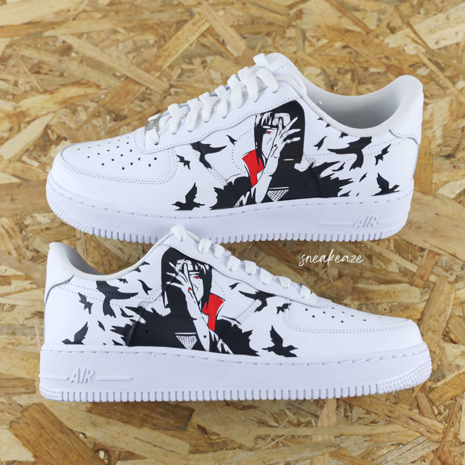 Itachi - Air Force 1 Custom 3 Itachi - Air Force 1 Custom