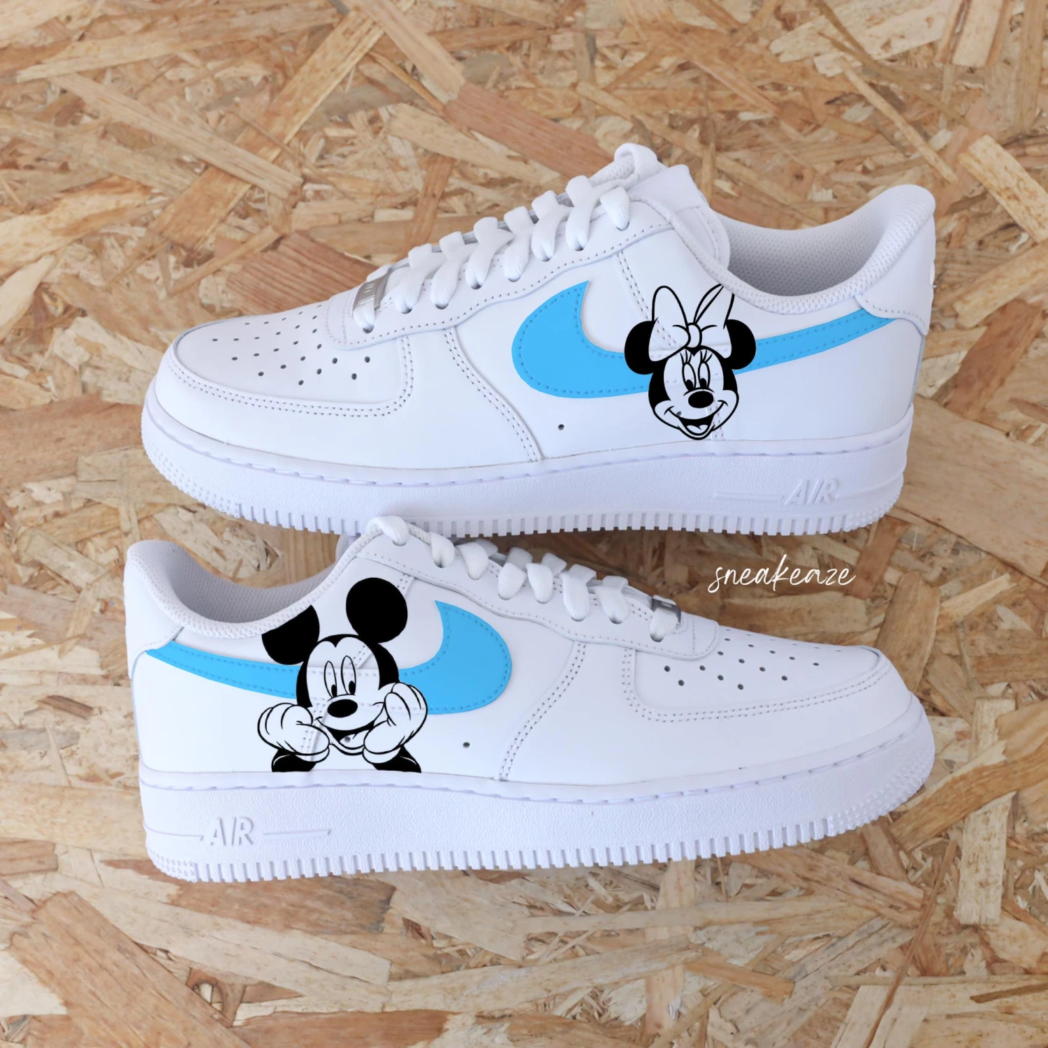 Mickey (couleur Au Choix) - Air Force 1 Custom 3 Mickey (couleur Au Choix) - Air Force 1 Custom