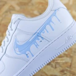 Drip Turquoise - Air Force 1 Custom -Sneakers Boutique 5L4A1018copie