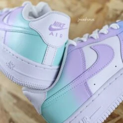 Dégradé Pastel - Air Force 1 Custom -Sneakers Boutique 5L4A1036copie