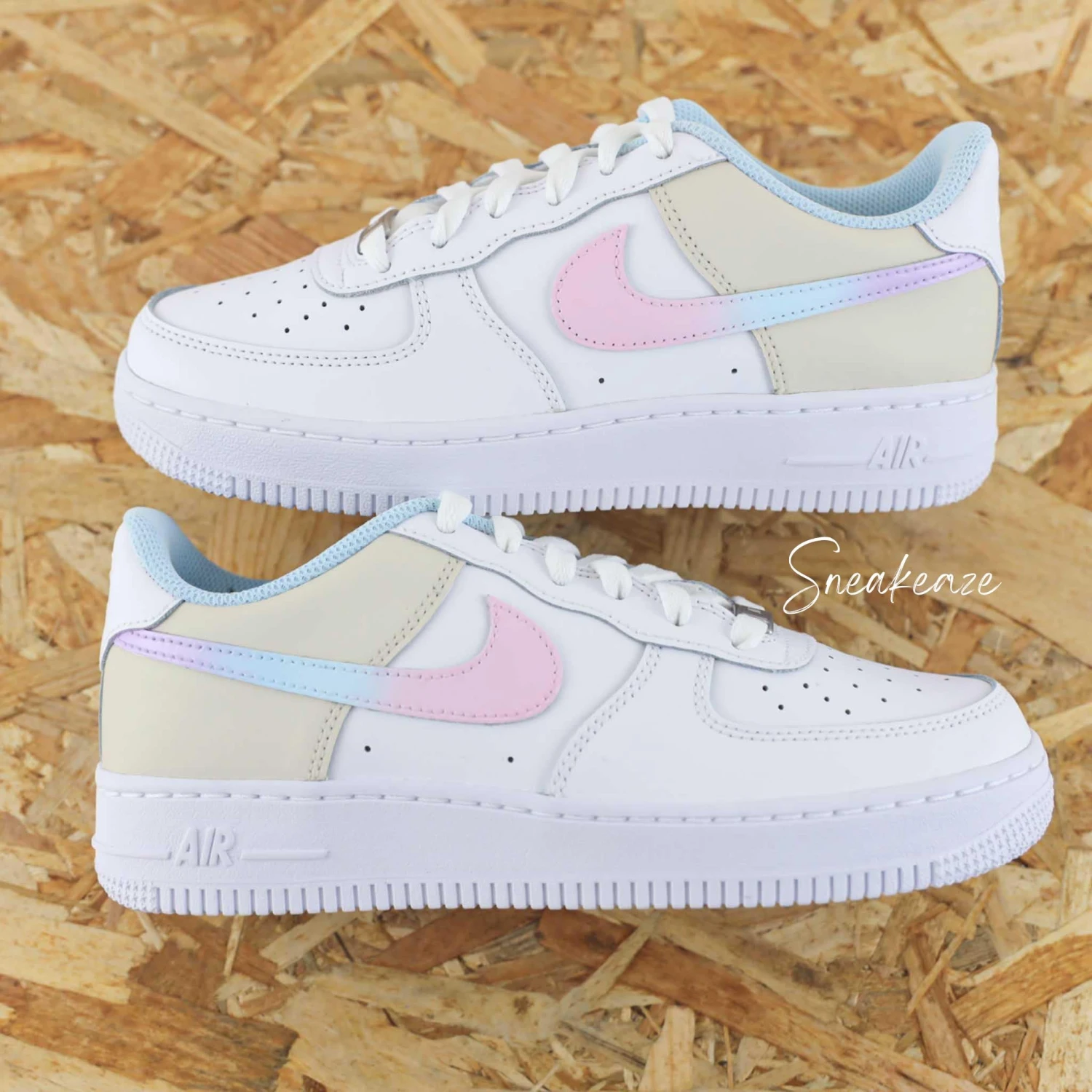 Color Block Pastel - Air Force 1 Custom 5 Color Block Pastel - Air Force 1 Custom - Image 3