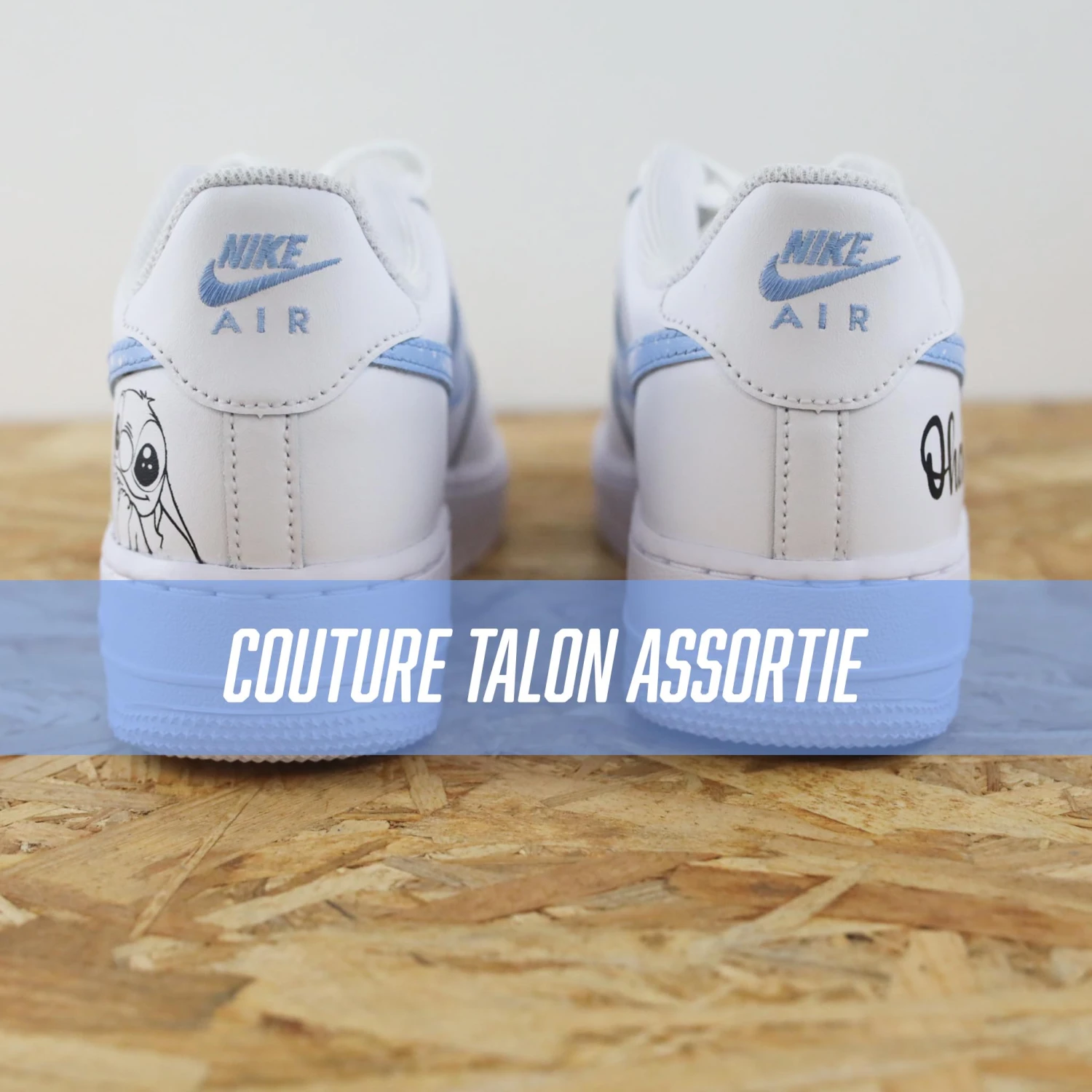 Stitch Prénom - Air Force 1 Custom 6 Stitch Prénom - Air Force 1 Custom - Image 4