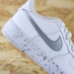 Splash Métallisé (couleur Au Choix) - Air Force 1 Custom -Sneakers Boutique 5L4A1214copie