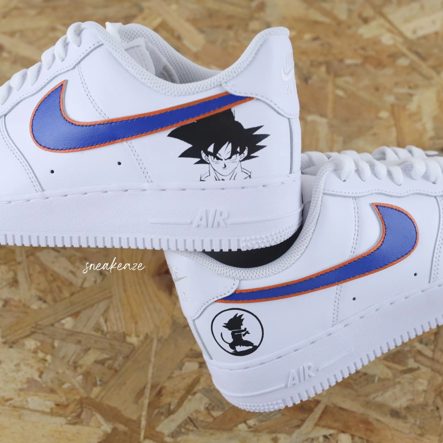 Goku (Personnage à Choisir) - Air Force 1 Custom 3 Goku (Personnage à Choisir) - Air Force 1 Custom