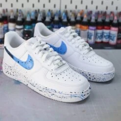 Splash Dégradé (couleur Au Choix)- Air Force 1 Custom -Sneakers Boutique 5L4A1264
