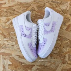 Splash Baby Pink - Air Force 1 Custom -Sneakers Boutique 5L4A1344copie