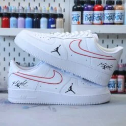 MJ Silhouette - Air Force 1 Custom 16 MJ Silhouette - Air Force 1 Custom -Sneakers Boutique 5L4A1345