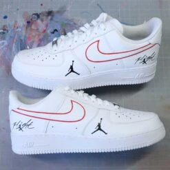 MJ Silhouette - Air Force 1 Custom 25 MJ Silhouette - Air Force 1 Custom -Sneakers Boutique 5L4A1346