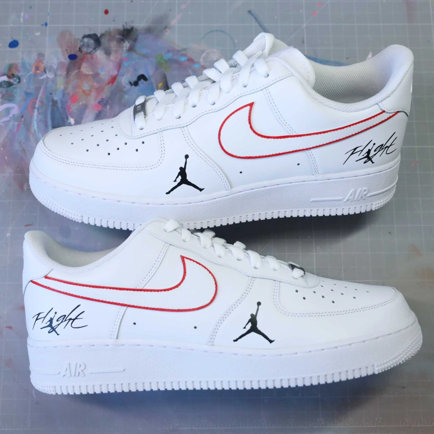 MJ Silhouette - Air Force 1 Custom 14 MJ Silhouette - Air Force 1 Custom - Image 12