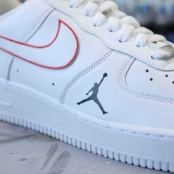 MJ Silhouette - Air Force 1 Custom 18 MJ Silhouette - Air Force 1 Custom -Sneakers Boutique 5L4A1349