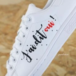 J'ai Dit Oui - Stan Smith Custom -Sneakers Boutique 5L4A1409copie 6e8f7f51 4c27 414f 8e30 fb0083ef6dde
