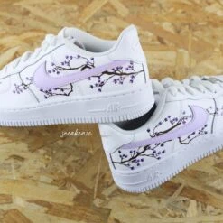 Sakura Swoosh (couleur Au Choix) - Air Force 1 Custom -Sneakers Boutique 5L4A1467copie