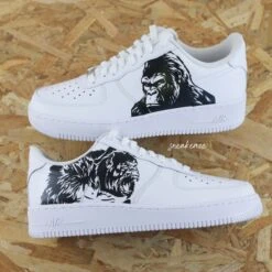 Grizzly - Air Force 1 Custom -Sneakers Boutique 5L4A1484copie 7ae656da 3e94 4a26 a081 ff2a23ad3373