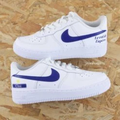 Le Roi De L'apéro Pastis - Air Force 1 Custom -Sneakers Boutique 5L4A1535copie