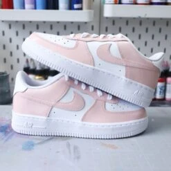 Pastel Pink - Air Force 1 Custom -Sneakers Boutique 5L4A1586