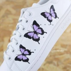 Papillons - Stan Smith Custom -Sneakers Boutique 5L4A1590copie