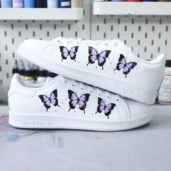 Papillons - Stan Smith Custom -Sneakers Boutique 5L4A1592